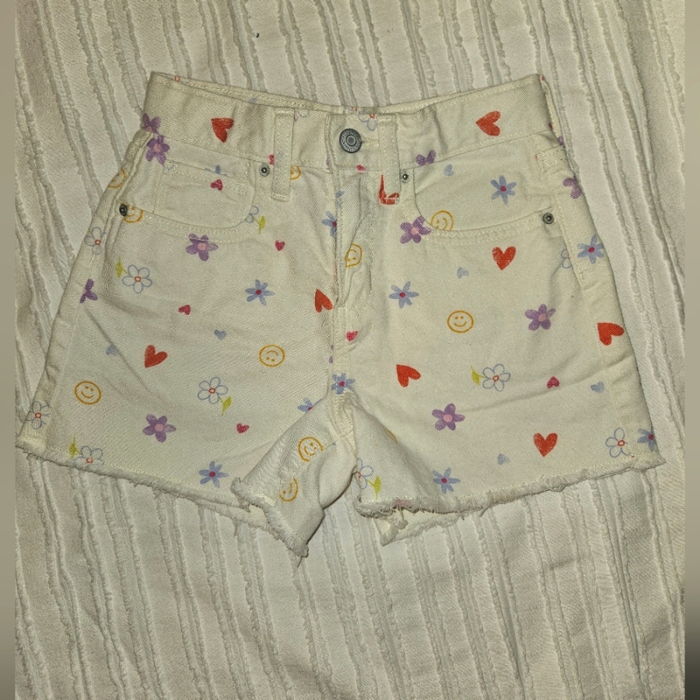Girls Whimsical Jean Shorts